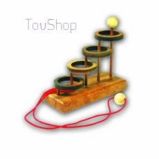 4 Rings & String Puzzle