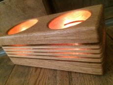 Thee Light Holder - Oak & Beech (mod.1)