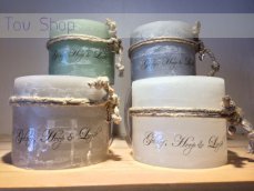 15208 Windlicht - Geloof, Hoop, Liefde