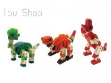 Houten Dino Puzzel